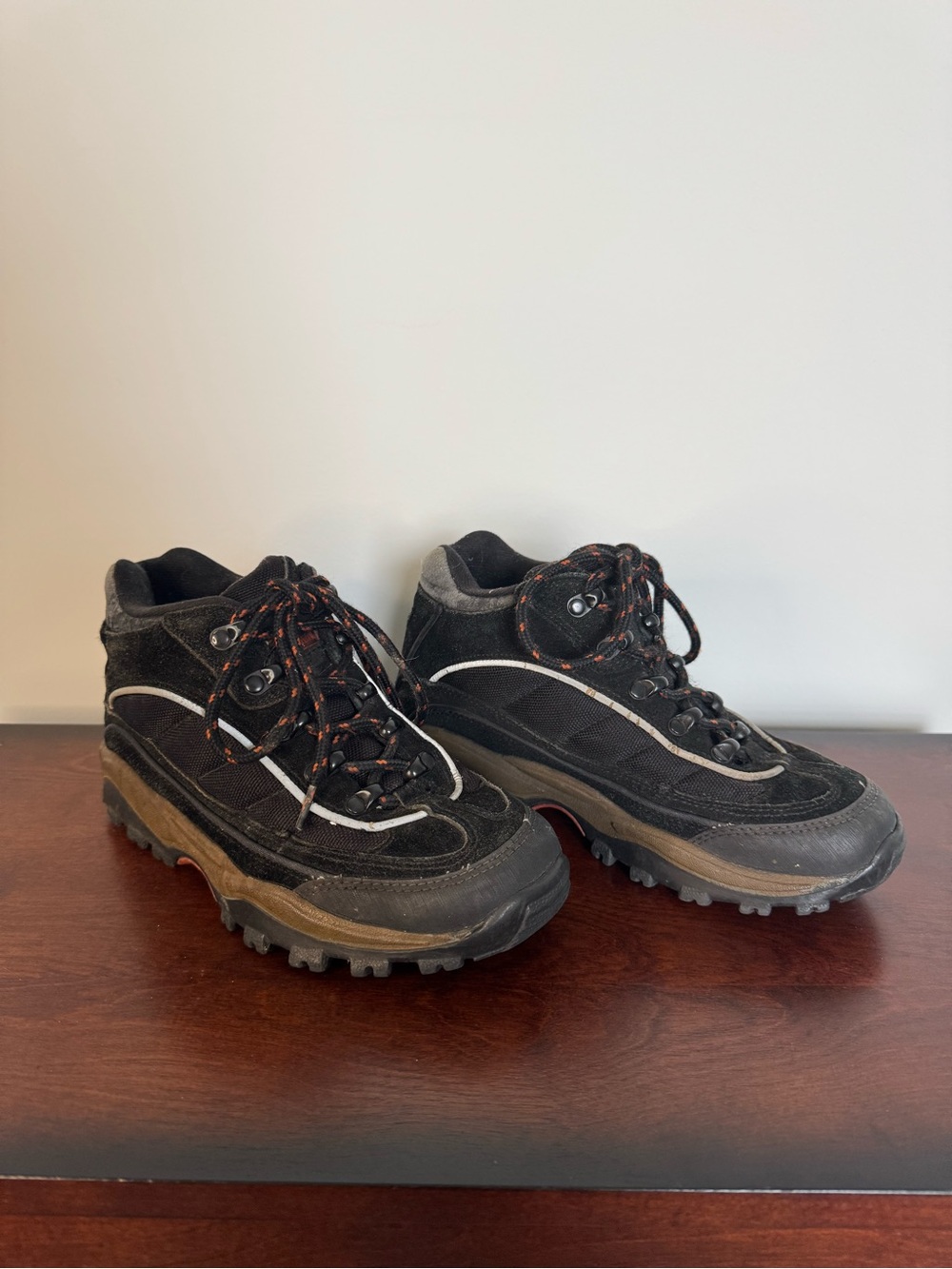 Harley Davidson Suede Flywheel Hiker Black Boots Women’s Size 5.5 US